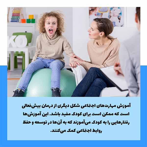 رفتاردرمانی برای کودکان مبتلا به بیش‌فعالی