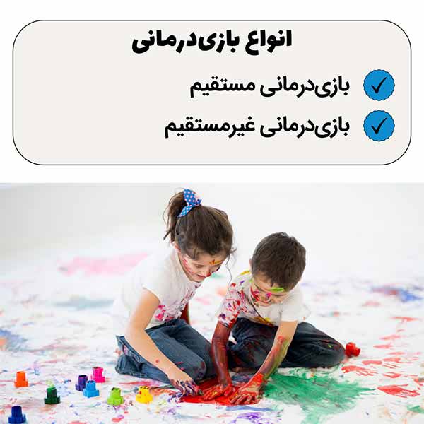 انواع بازی‌درمانی