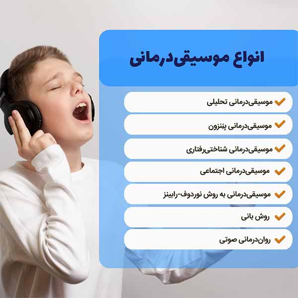 انواع موسیقی‌درمانی