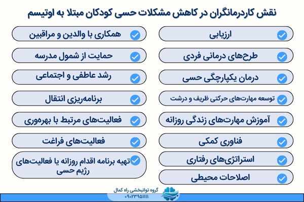 نقش درمانگر در اتیسم