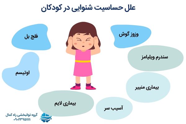 علت حساسیت شنوایی