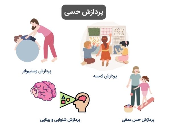 انواع پردازش حسی