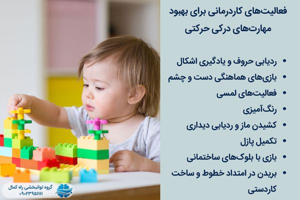 فعالیت های کاردرمانی 
